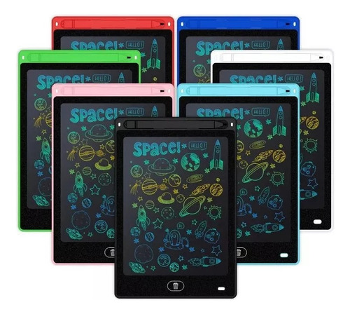 Pizarra Mágica Multicolor Tableta Lcd Digital Infantil  8,5 