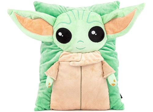 Jay Franco Star Wars The Mandalorian Baby Yoda 3d Snuggle Pi
