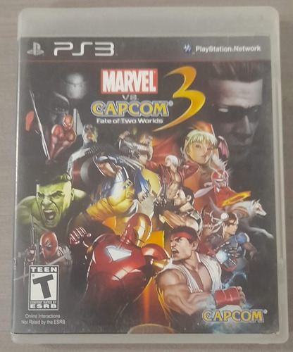 Marvel Vs Capcom 3 Fate Of Two Worlds Ps3 (Usado)