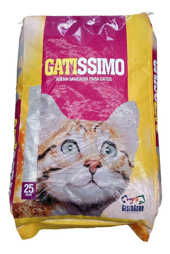 Arena Sanitaria Gatissimo Por 25 Kilos