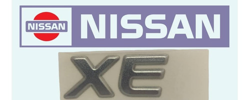 Emblema Trasero X E Nissan Sentra B15 Original
