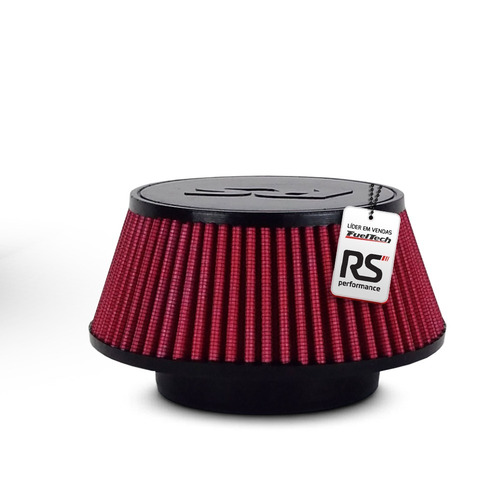 Filtro Esportivo Para Turbina Rsc8560 Vermelho Rs Filtros