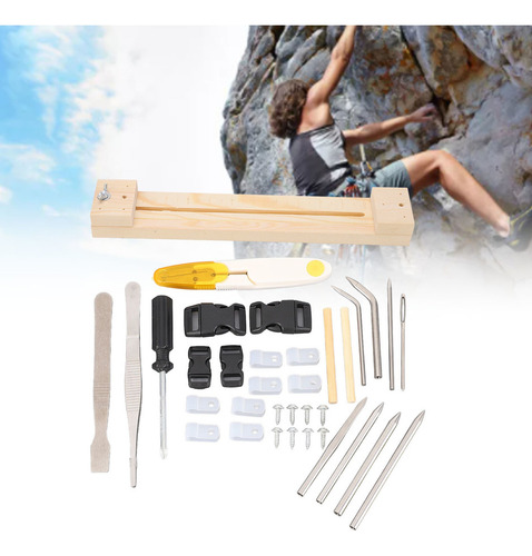 Juego De Herramientas Para Tejer Pulseras Paracord, Kit De P