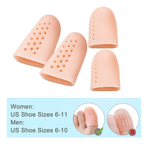 . Juego De 8 Pares De Fundas Saludables For Dedos De Los