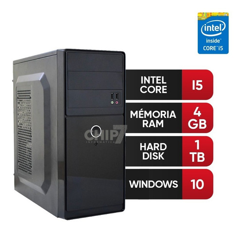 Pc I5,4gb Ram Ddr3,hd 1tb 5% Desconto Pagamento A Vista!!