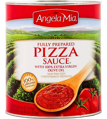 Salsa Para Pizza Angela Mia 3k A.oliva - g a $19