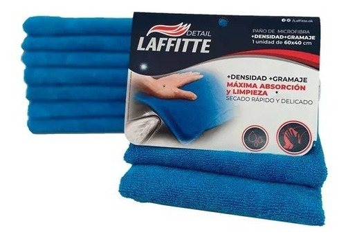 Imagen 2 de 7 de 10 Paño Microfibra Laffitte80x40seca Lustra Pelo Largo/corto