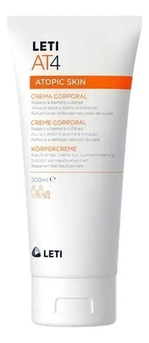 Leti At4 Crema Corporal, Piel Atopica, Emoliente Y Protector