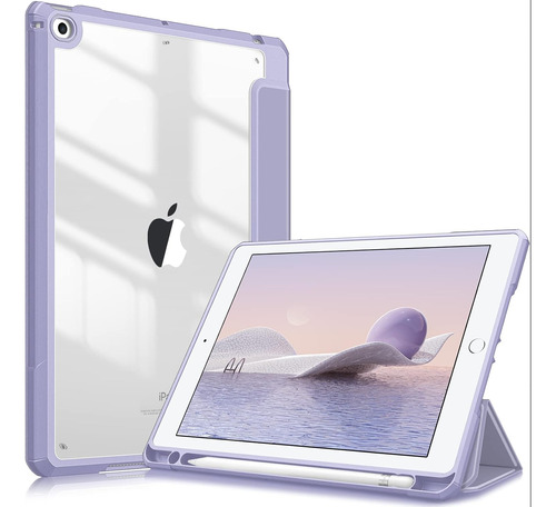 Estuche Smart Case Cristal Para iPad 9 Gen 10.2 