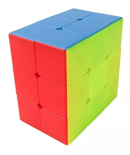 Cubo Magico 3x3x2 Profissional Diferente Stickerless- Jht893