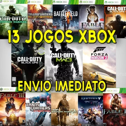 Jogos Xbox 360 transferência de Licença Mídia Digital - 1 PERFIL LOGUINHO  XBOX 360 + 6 JOGOS