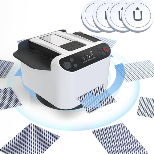 Distribuidor De Cartas Automático Giratorio 360° Con 4 Botón