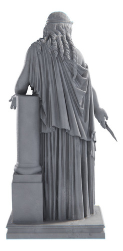 Estátua Medeia Mitologia Grega Estatueta Cor Cor Mármore