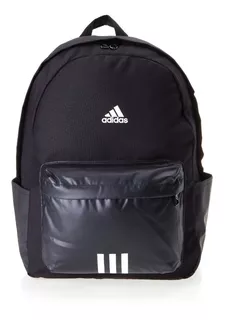 Mochila Masculina E Feminina Classic Badge Of Sport 3-Stripes Cor Preta Desenho Do Tecido Liso Adidas