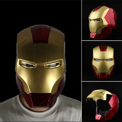 La Máscara Iron Man Helmet 1:1 Se Puede Abrir Y Brillar
