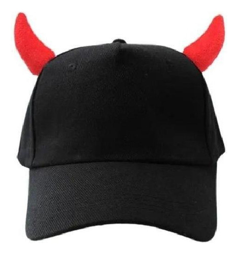 Gorra De Béisbol Con Protección Solar Cuernos De Diablo, Tod