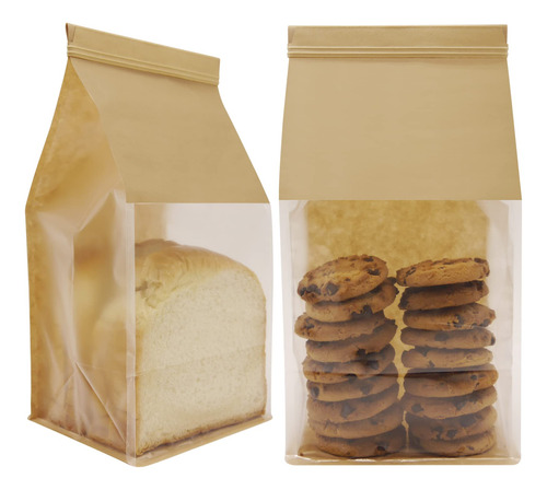 Euduv Bolsas De Panaderia Con Ventana Para Galletas Para Emb