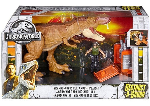 Jurassic World T Rex Destructasaurs Nuevo Edición Limitada