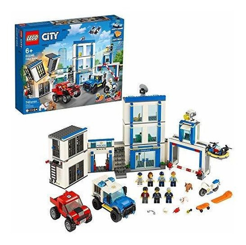 Lego City Police Station 60246 Juguete De Policía, Divertido