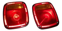 Comprar Juego X 2 Faro Trasero Tipo Jeep Wrangler Ika Willys 