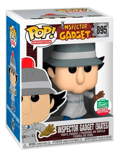 Funko Pop Inspector Gadget Skates 895 Exclusivo Patines Anim