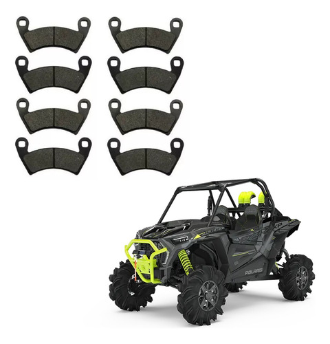 Kit Balatas Delanteras Y Traseras Rzr 1000xp Xp4 2014 2020