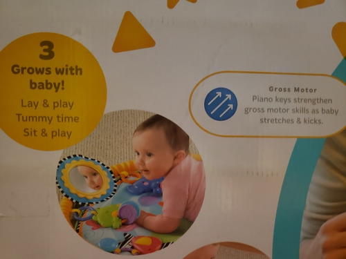 Imagen 4 de 8 de Gymnasio Y Piano De Fisher Price