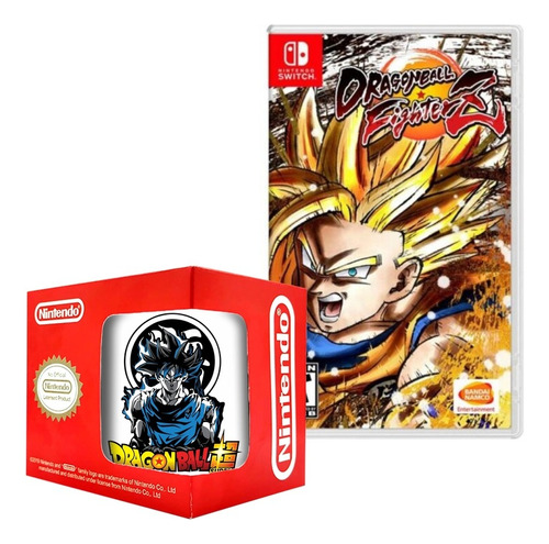 Dragon Ball Fighter Z Nintendo Switch Y Taza 2