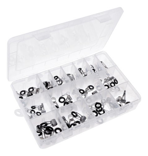 Caja De 75pcs Anillos De Cerámica Ojos Guías De Extremo De