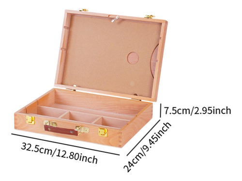 Caja De Almacenamiento De Suministros Para Artistas, Caja S