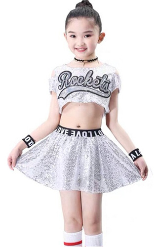 Disfraz De Baile De Jazz Para Niños, Vestido De Hip Hop Para