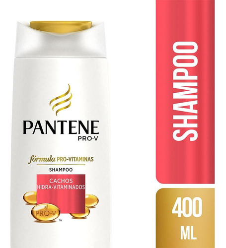 Kit C/ 4 Shampoo Pantene Cachos Definidos Hidra-vitaminados