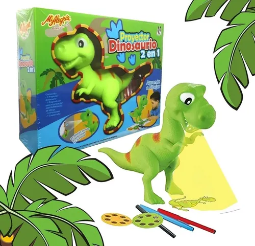 Proyector Dinosaurio 2 En 1 Dibujo Mi Alegria Cuotas sin inter s