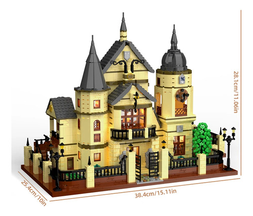 C Juego De Bloques De Construcción De Castillos De Magic