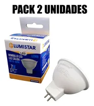 Comprar Bombillo Dicroico Ojo De Buey Led 7w 3000k Mr16 Lumistar