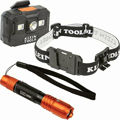 Klein Tools 80079 Kit De Faros Delanteros Con Linterna Led