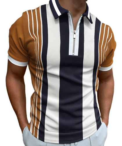 Playera Casual Moda Tipo Polo Súper Calidad