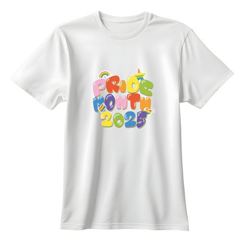 Playera Stitch 100% Algodón Con Impresión Dtf Textil