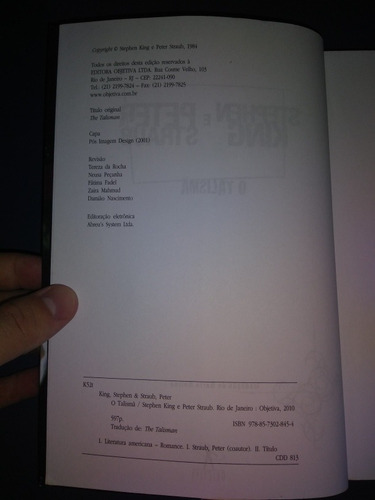 O Talismã (livro De Stephen King E Peter Straub)
