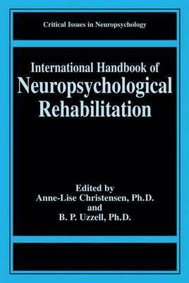 Libro International Handbook Of Neuropsychological Rehabi...