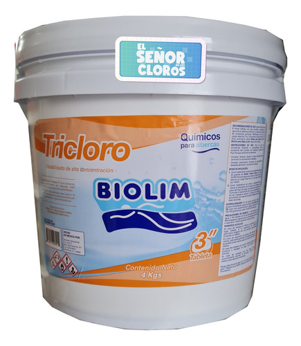 4kg Pastillas De Cloro Para Alberca, Tricloro Pastilla 3