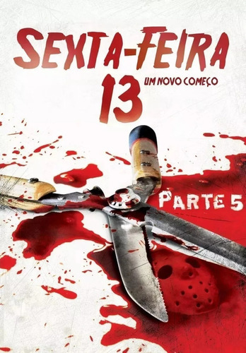 Dvd Sexta Feira 13 Parte 5 - Um Novo Começo - Lacrado Novo