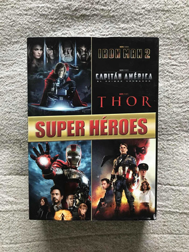 Dvd Súper Héroes De Marvel