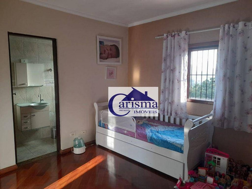 Imagem 23 de 30 de Sobrado Com 4 Dormitórios À Venda, 262 M² Por R$ 879.900,00 - Vila Alto De Santo André - Santo André/sp - So0880