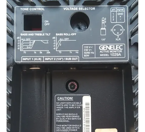Monitor Genelec Model-1029a | Parcelamento sem juros