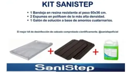 Kit De Desinfeccion Sanistep