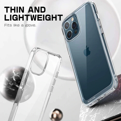 Case Supcase Ub Style Para iPhone 12 Pro 6.1 Clear