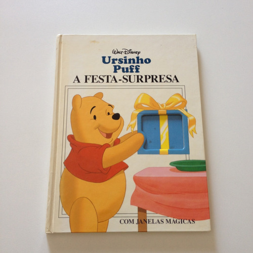 Livro  Ursinho Puff  A Festa-surpresa  Ee997