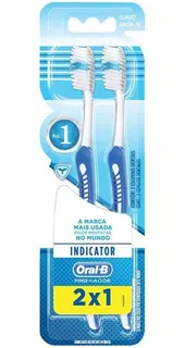 Kit Com 4 Escova Dental Oralb Indicator 35 L2p1