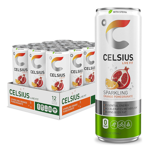 Bebida Energizante Suplemento Celsius  S - mL a $88